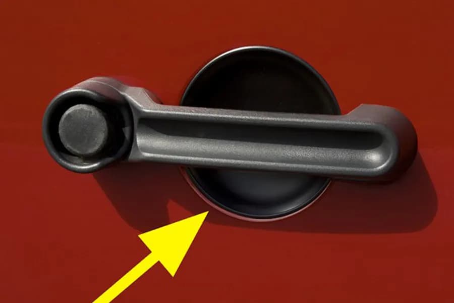 Door Handle Recess Guardsblackjeep Wrangler(Jk)0716 4drfive Piece Set