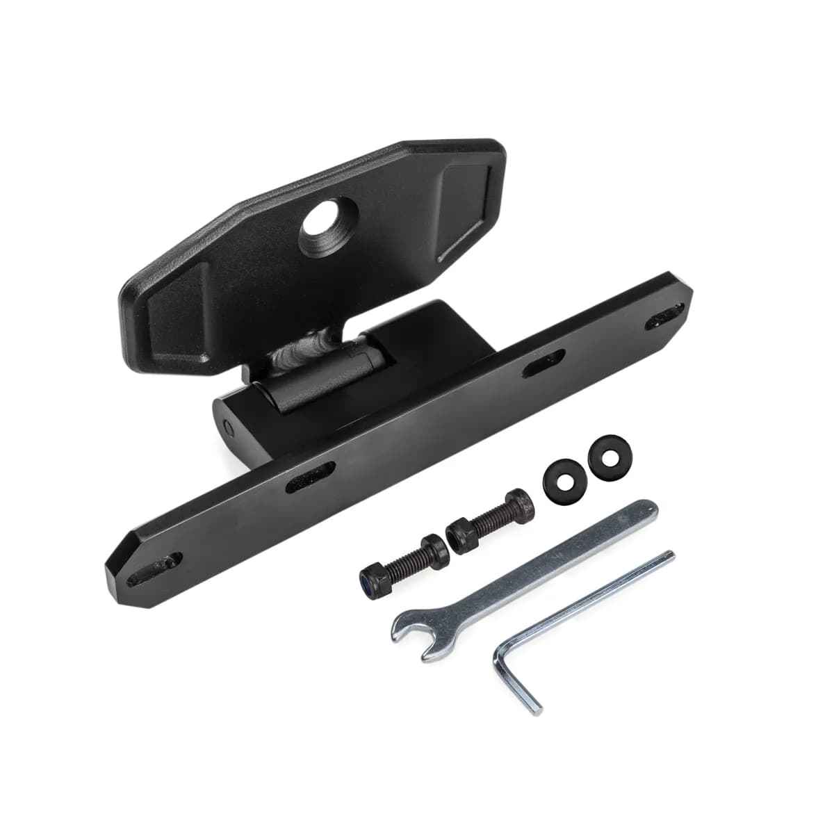 License Plate Mount Piston Pro Black