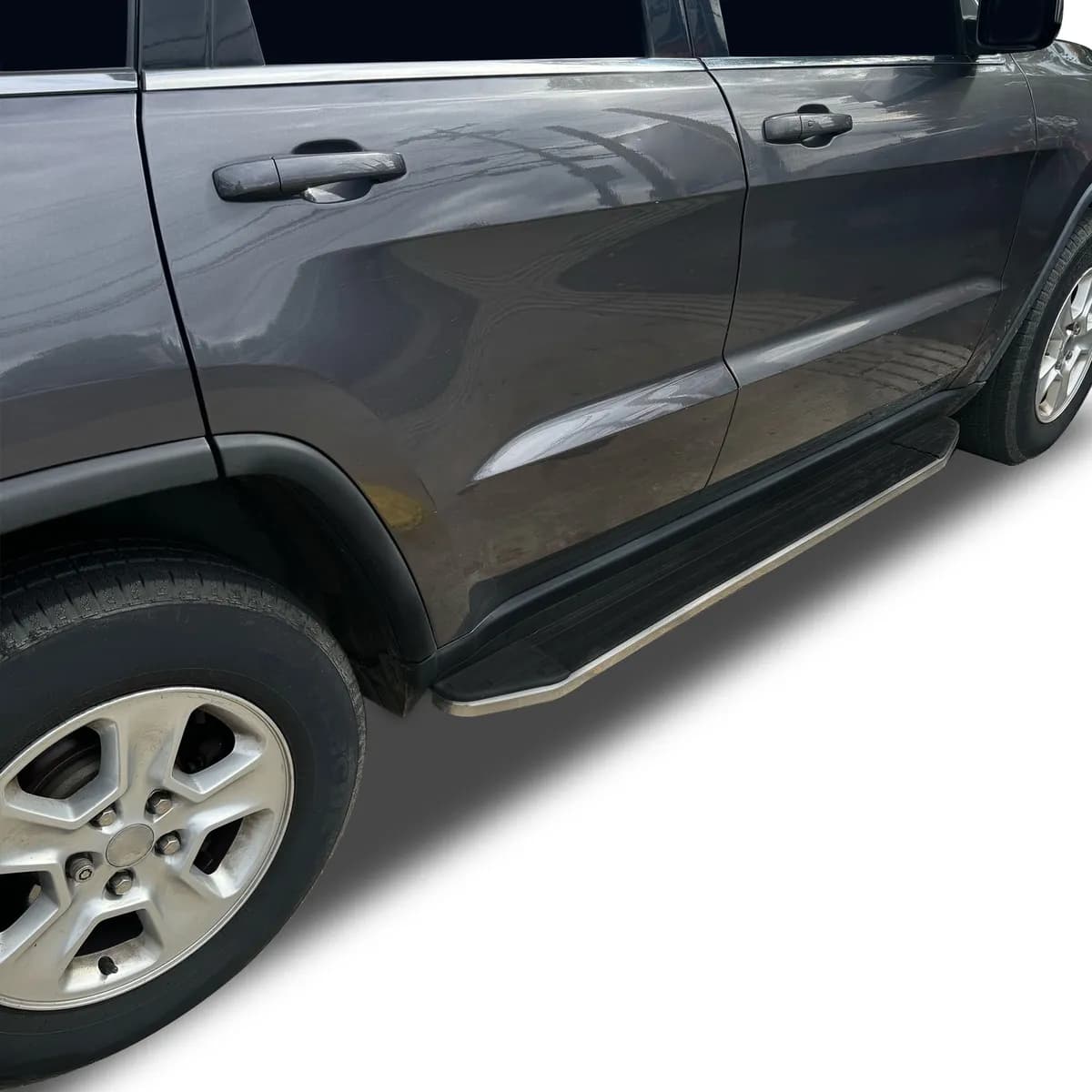 Black Horse Premium Running Boards 21-23 Grand Cherokee l - Excl. Srt ,trail Hawk , Summit And Ecodiesel Models