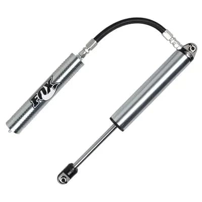 **Use Component Parts 8545-01 & 8545-02**Fox 2.5in Dia. Remote Reservoir Front/Rear Shock Package For Dodge With 3in Lift (Front Shock Tower Reqd)*