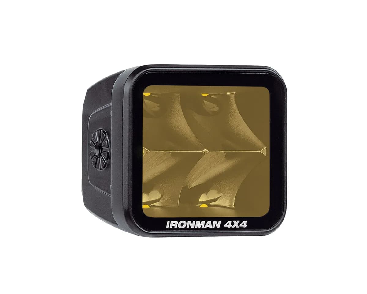 3.2" LED Cube Light (Spot Beam, Amber)