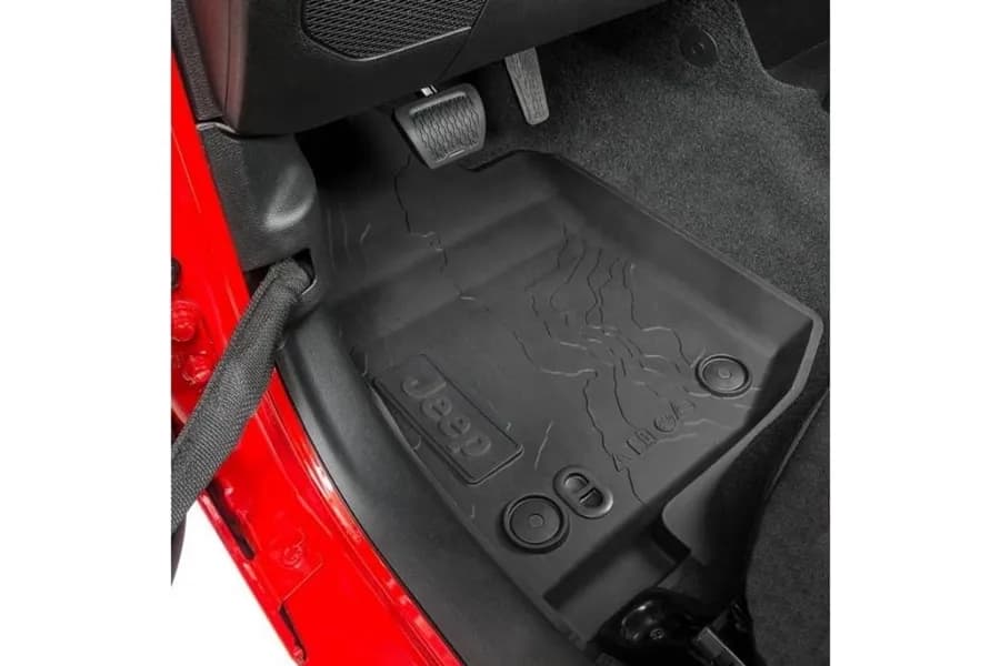 Mopar Front and Rear OE Floor Mat Kit - JL 4Dr