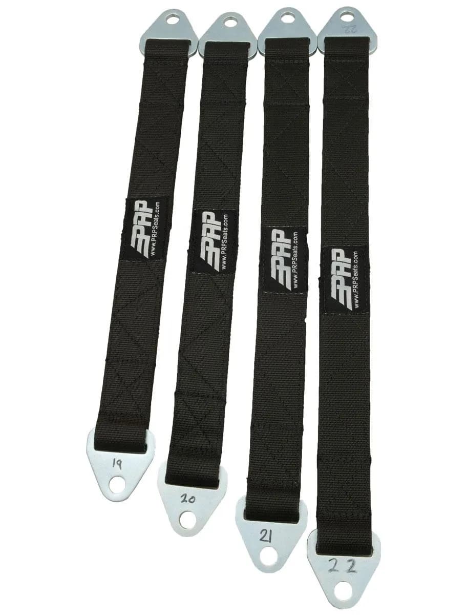 10 inch Quad Wrap Limit Strap Black PRP Seats