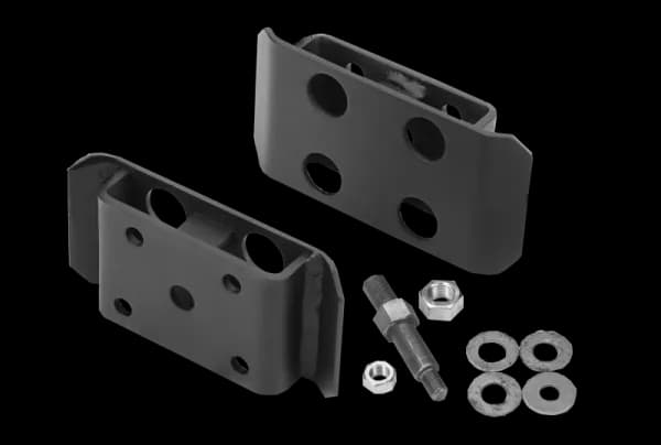 Frt Ubolt Skid Plates 76-81 CJ w/ Sway