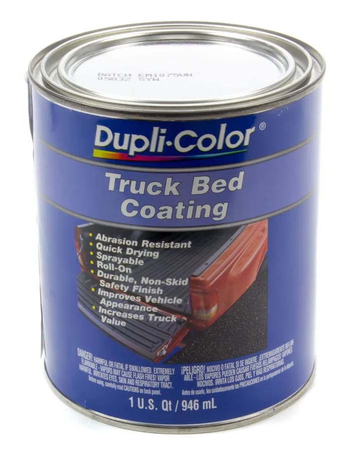 Truck Bed Coating; Black; 32 Oz. Quart