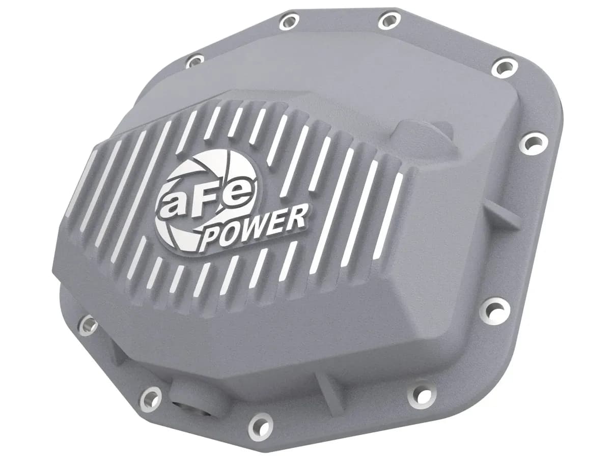 21c RAM 1500 Trx Street Series Rear Differential Cover Raw W/ Machined Fins