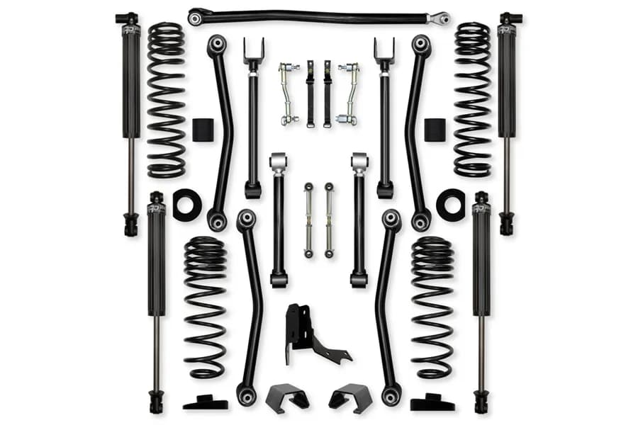 Rock Krawler 3in Ultimate Adventure Mid-Arm Stage 1 Lift Kit - JT Diesel
