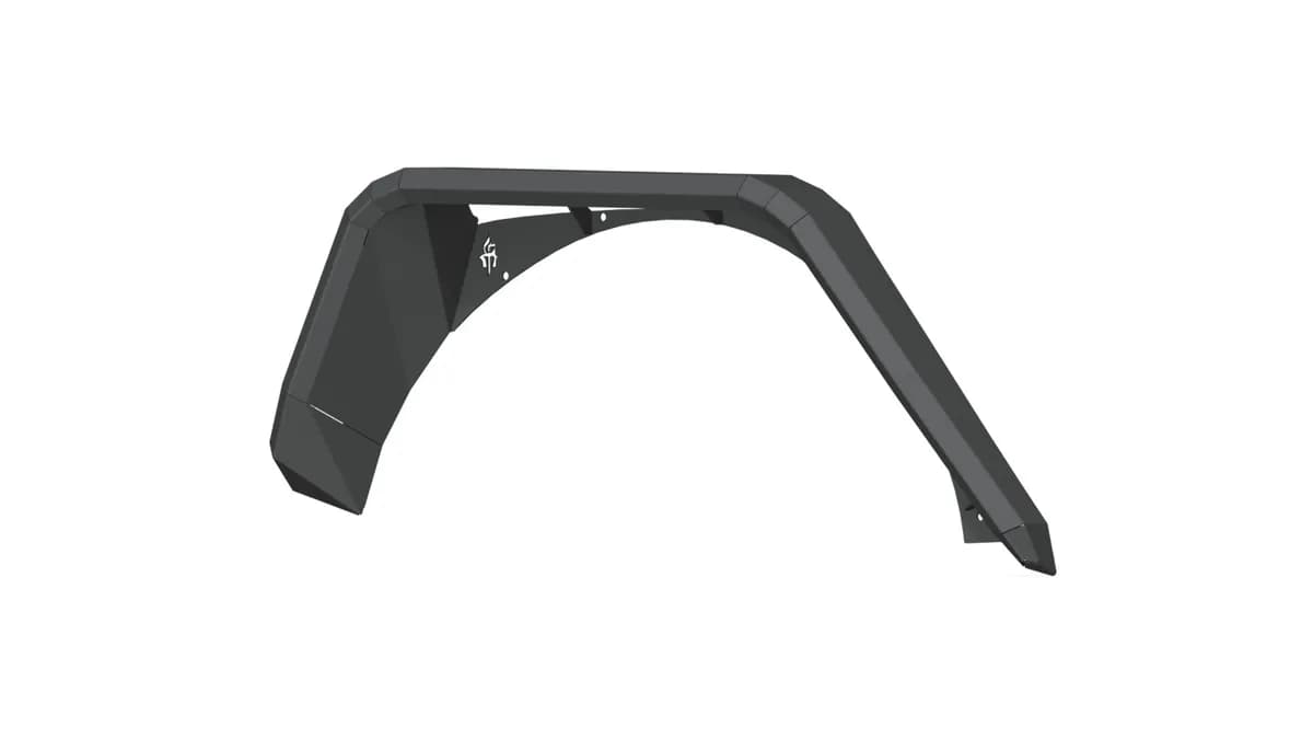 Stealth Rear Wide Fender Flares - Texture Black 2018-2025 Jeep JL JLU