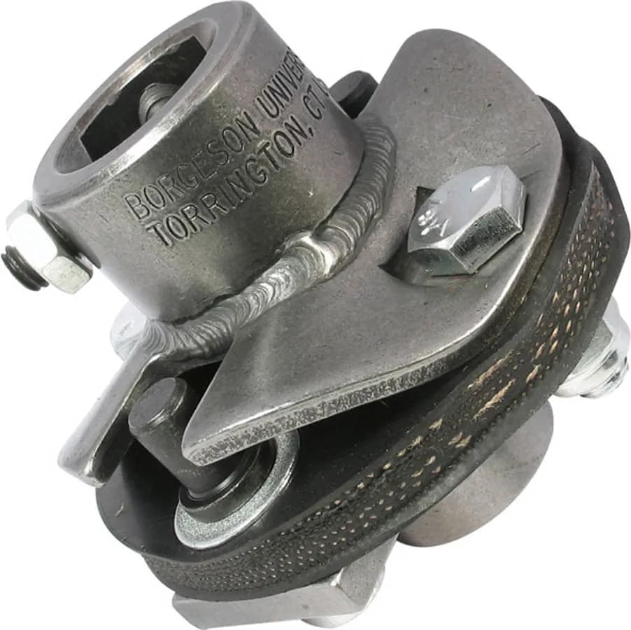 Borgeson - OEM Style Rag Joint - P/N: 052534 - OEM Rag joint style flexible steering coupler. Fits 11/16 in.-36 Spline X 3/4 in.-36 Spline.