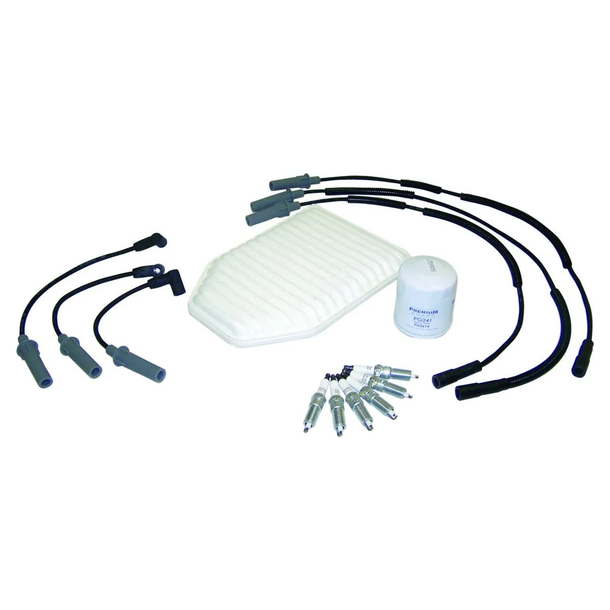 Crown Automotive Jeep Replacement TK45 Tune Up Kit for 07-11 Jeep JK Wrangler w/ 3.8L Engine
