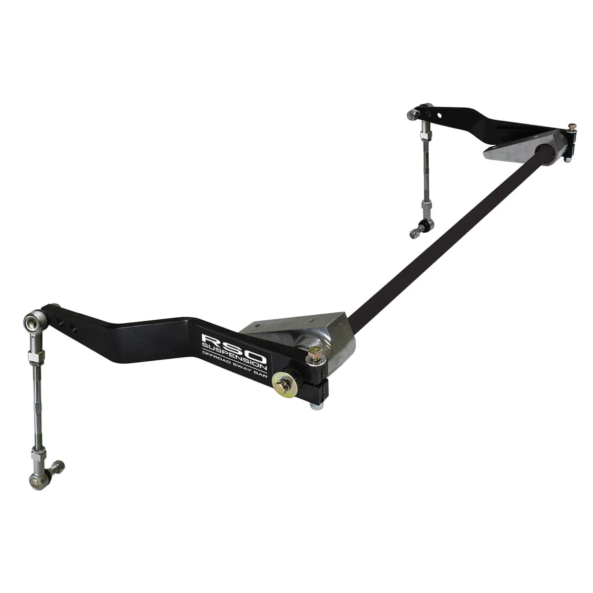 Raptor Series 170107-405400 RSO Front Sway Bar Kit with Adjustable End Links 0-4in Lift for Wrangler JK/JKU