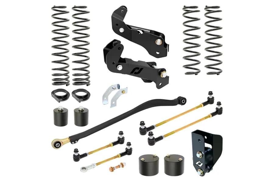 Driver Lift Kit for JL Wrangler w/ Gas V-6 3.5 Inch lift RockJock 4X4