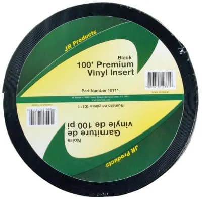 100ft Premium Vinyl Insert Black