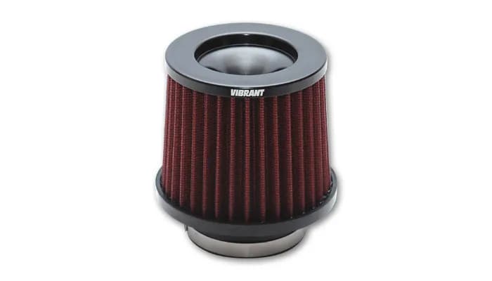 The Classic Performance Air Filter; 4 in. Inlet ID; 5 in. Filter Cap OD; 5.75 in. Filter Base OD; 6.25 in. Height;