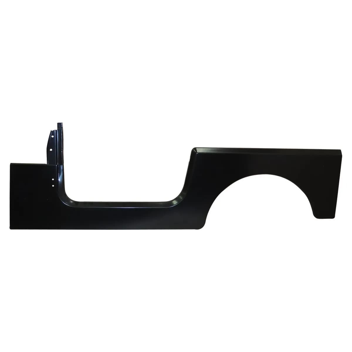 Crown Automotive Jeep Replacement 4798283 Left Side Panel, Black paintable without Jeep Logo for 76-95 CJ-7 & YJ Wrangler