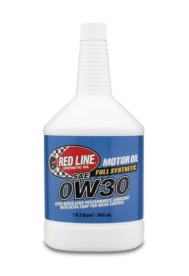 SAE 0W30 Synthetic Motor Oil 1 Quart Red Line Oil