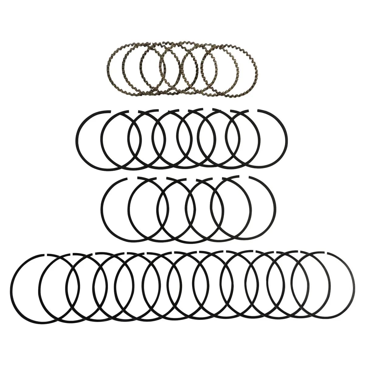 Crown Automotive Jeep Replacement 83501893K Standard Piston Ring Set for Select 84-86 Jeep XJ Cherokee, MJ Comanche w/ 2.8L