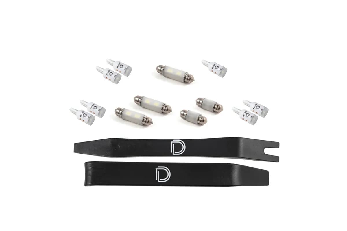 Diode Dynamics - Interior LED Kit for 2008-2016 Ford Super Duty F250/F350, Cool White Stage 2