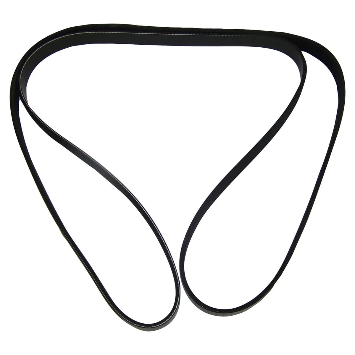 1984-1990 Cherokee XJ w/ A/C; Length: 81.7in - 6 Ribs 1983-1983 Cherokee SJ w/ 4.2L 258 engine; without Power Steering; w/ 56-66 amp; Length: 81.7in - 6 Ribs 1983-1983 CJ-5 CJ w/ 4.2L 258 engine; without Power Steering; Length: 81.7in - 6 Ribs 1983-1986