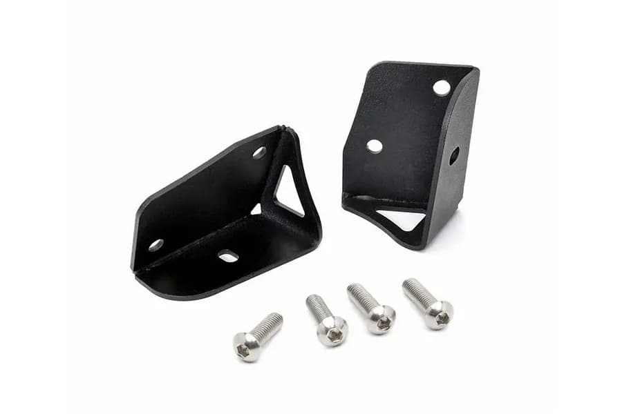 Rough Country Lower Windshield Light Mounts - TJ/LJ
