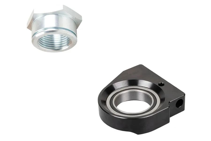 0718 Jeep Wrangler JK /Jku Sector Shaft Brace Psc Big Bore Replacement Block And Sector Shaft Nut