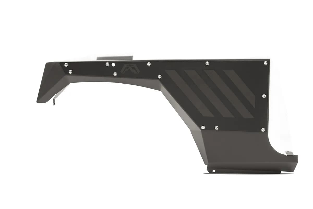 0718 Jeep JK Front Replacement Fender Matte Black