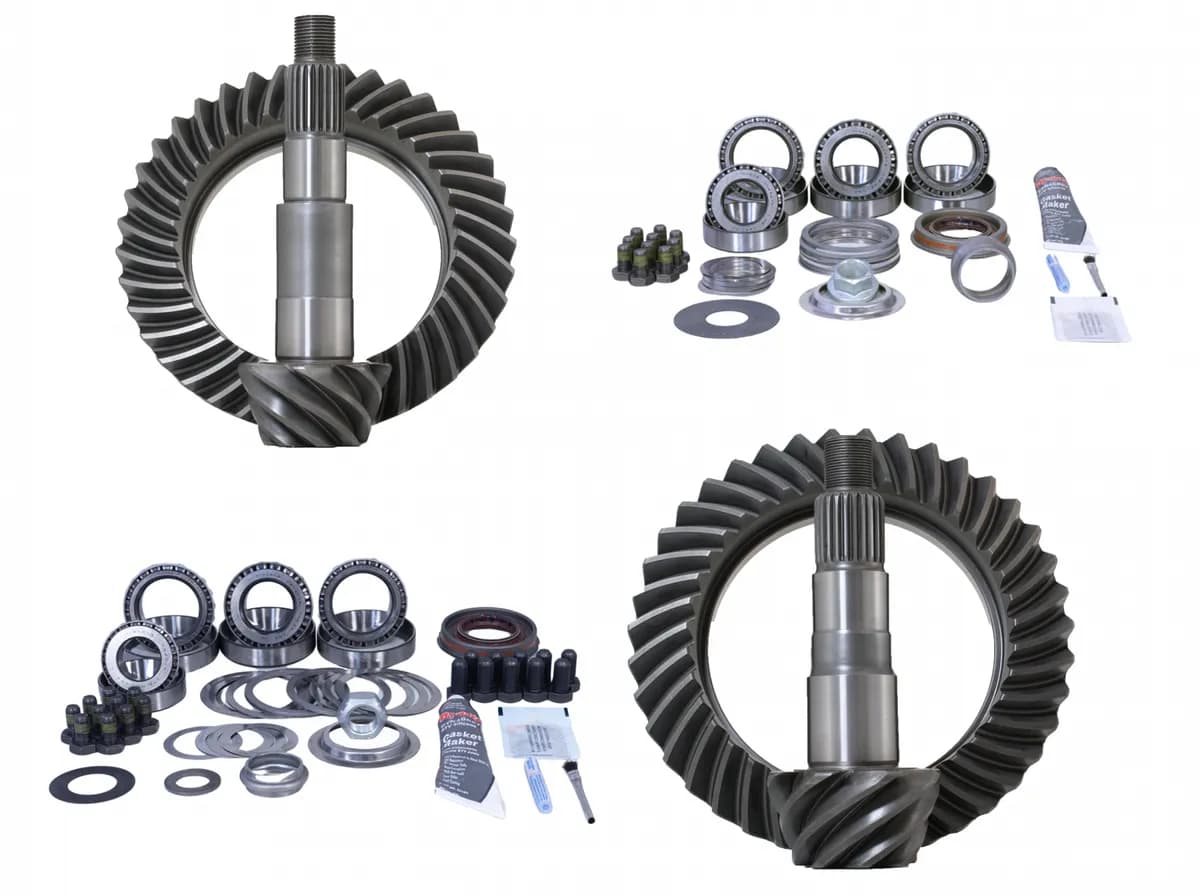 Jeep Wrangler TJ and Grand Cherokee Dana 35 Rear 4.88 Ratio Koyo Bearing Gear Package Revolution Gear