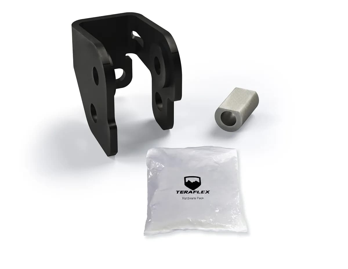 Teraflex Axle End Front Track Bar Bracket, 4in Lift - JT/JL