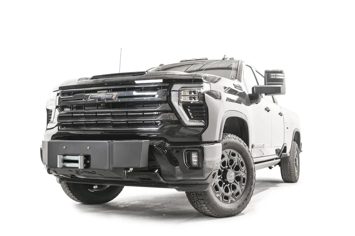 24c Silverado 2500/3500 Winch Mount With no Guard