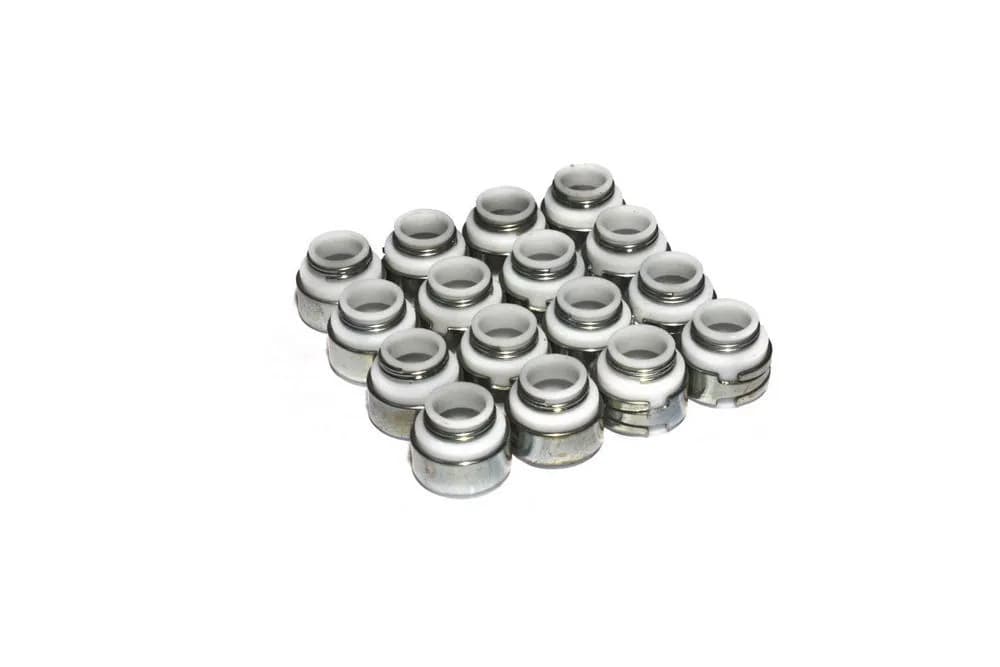 COMP Cams 510-16 Set of 16 PTFE Valve Seals for .500 Guide Size, 11/32 Valve Stem