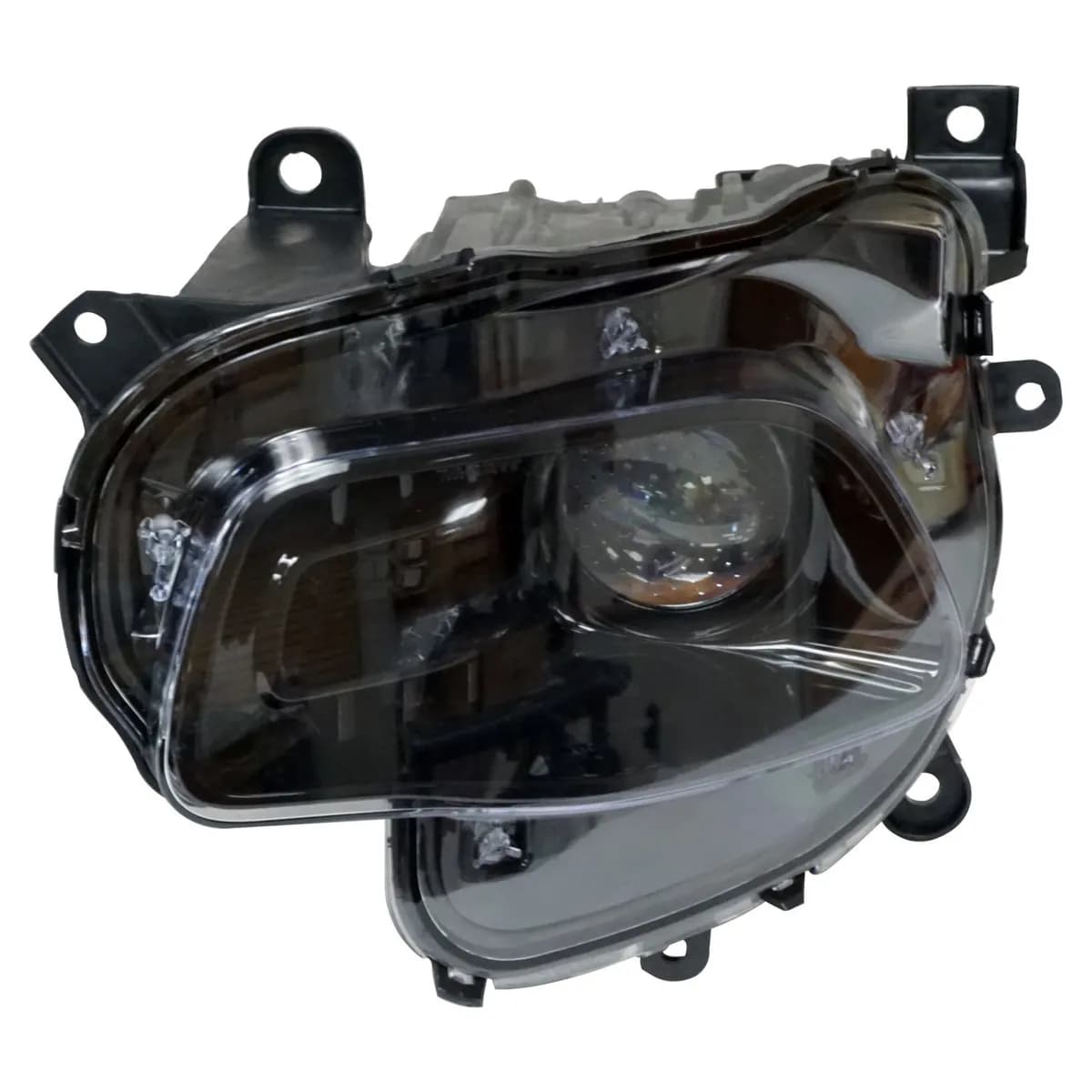 Blackclear Headlight w/ Halogen Bulbs w/ Black Bezel;left Headlamp Assembly