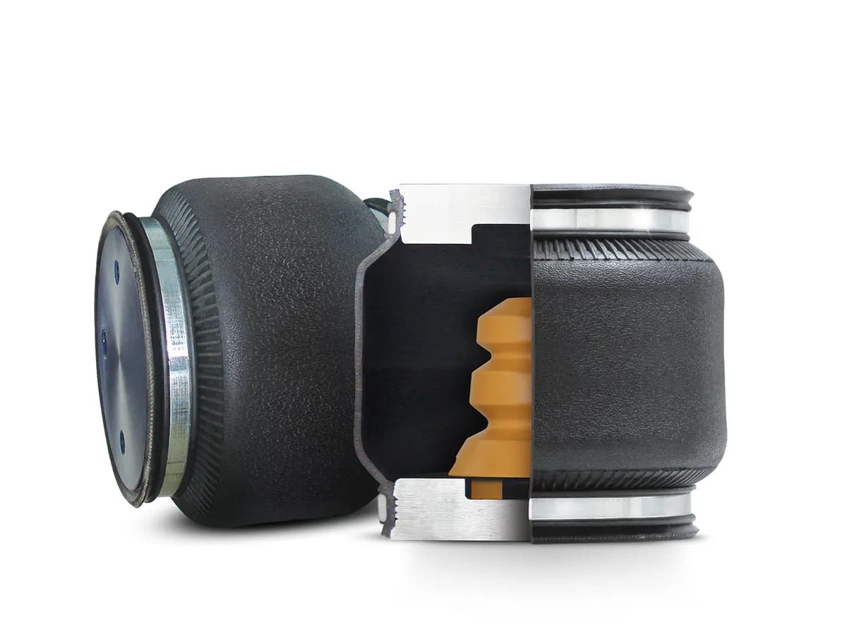 Hp10311-J Alpha HD Pro Rear Air Suspension Single Convoluted For 2005-2023 Tacoma/Prerunner