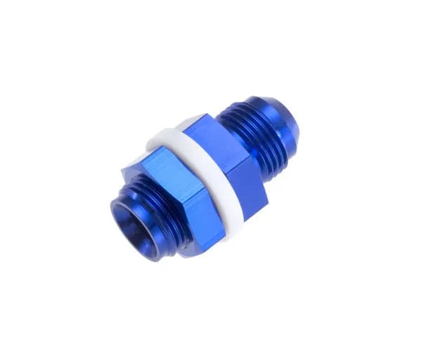 12 Male An/Jic With 2 Tefflon Washers And Inside Flow Chamfer Blue