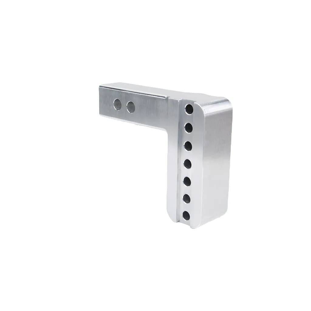 Aluminum Drawbar Only 4in Drop With 2in Shank (12.5k Gross Tongue Weight Rating