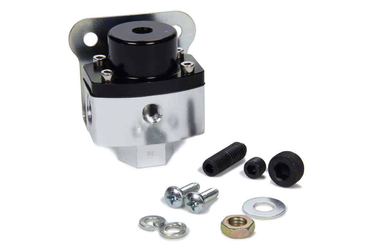 Edelbrock 8190 Adjustable Billet Fuel Pressure Regulator (4.5-9 psi)