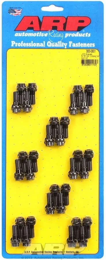 JFZ Brakes 516 in-24 brake hat bolt kit