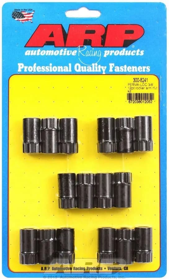 Adjustable 3/8 12pt Rocker Arm Nut Kit