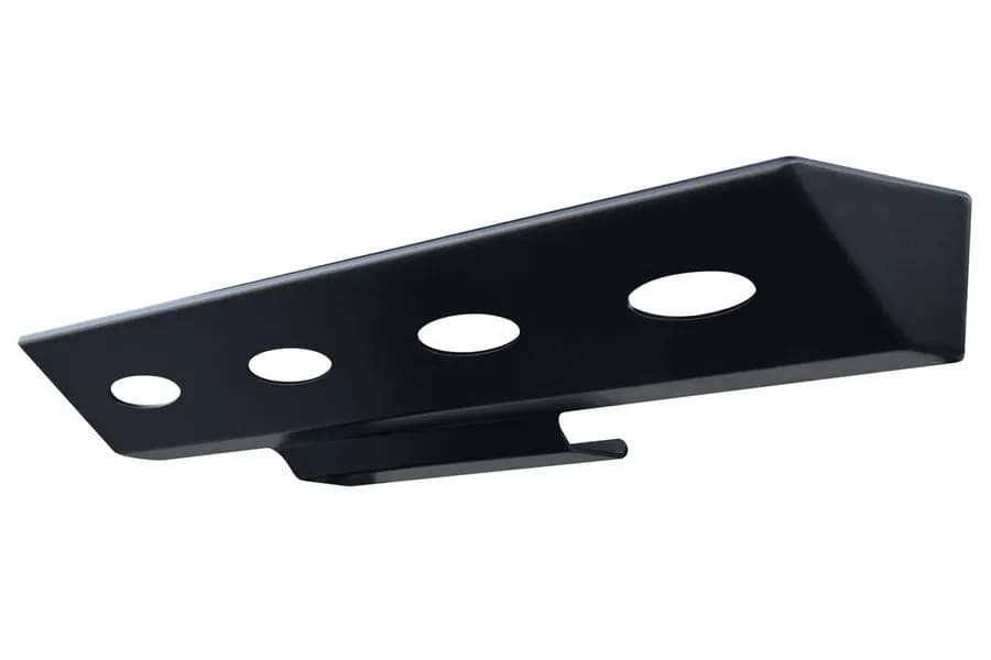 Poison Spyder Brawler Lite Front Skid - Black - JK