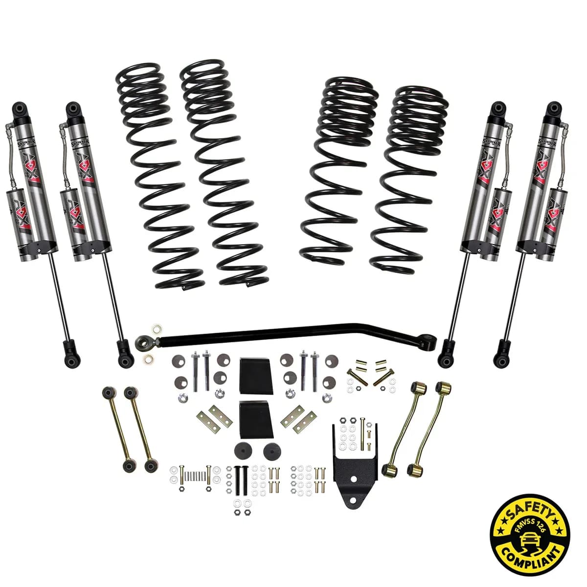 18c Jeep Wrangler JL 4DR Rubicon Diesel 4 In. Suspension Lift System w/ Adx