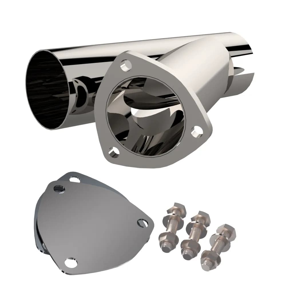 3.00 Inch Stainless Steel Qtp Exhaust Cutout