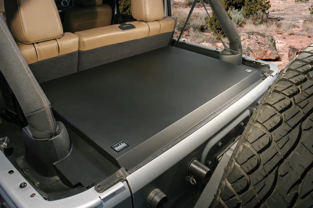 Deluxe Cargo Enclosure - '11-18 Wrangler JK (Black)