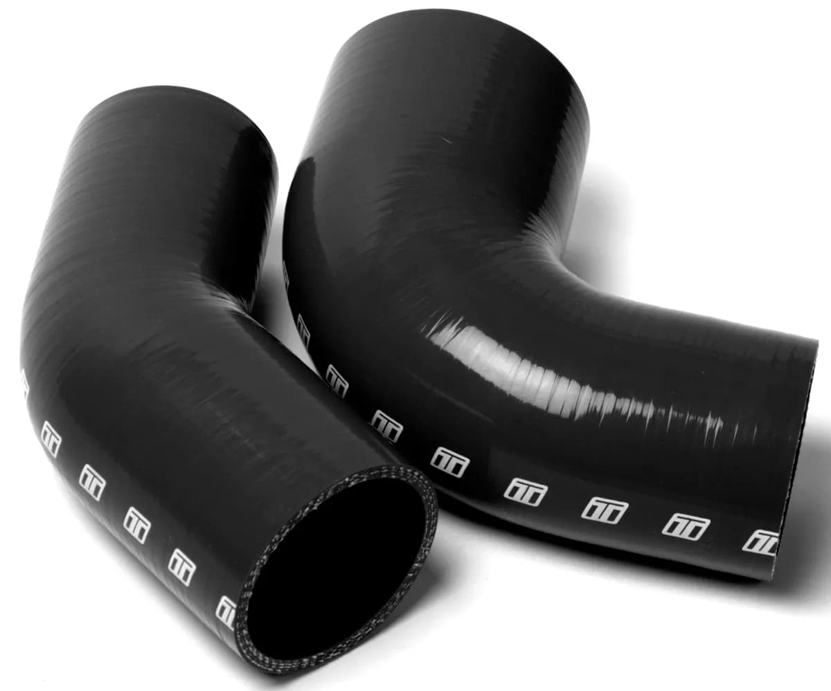 Silicon 90 Degree Reducer - Elbow 2.50-3.00" (Black)
