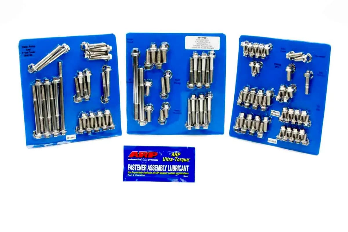SB Ford 289-302 inA in SS hex accessory kit
