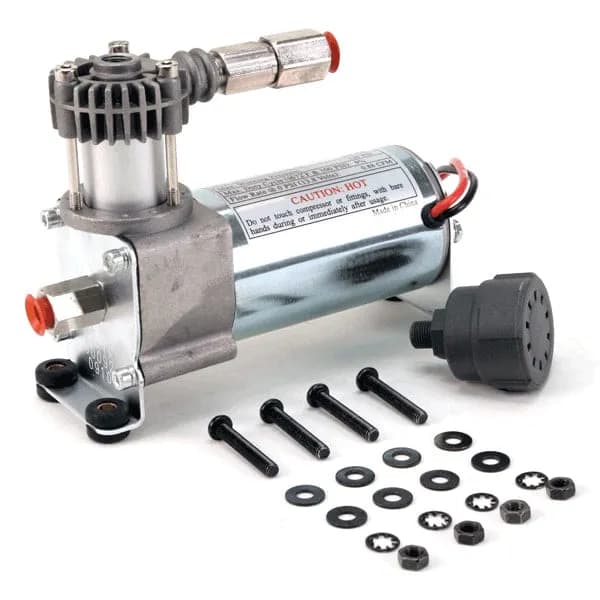 92C Compressor Kit w/ External Check Valve & Intake Filter (12V, 9% Duty, Sealed)