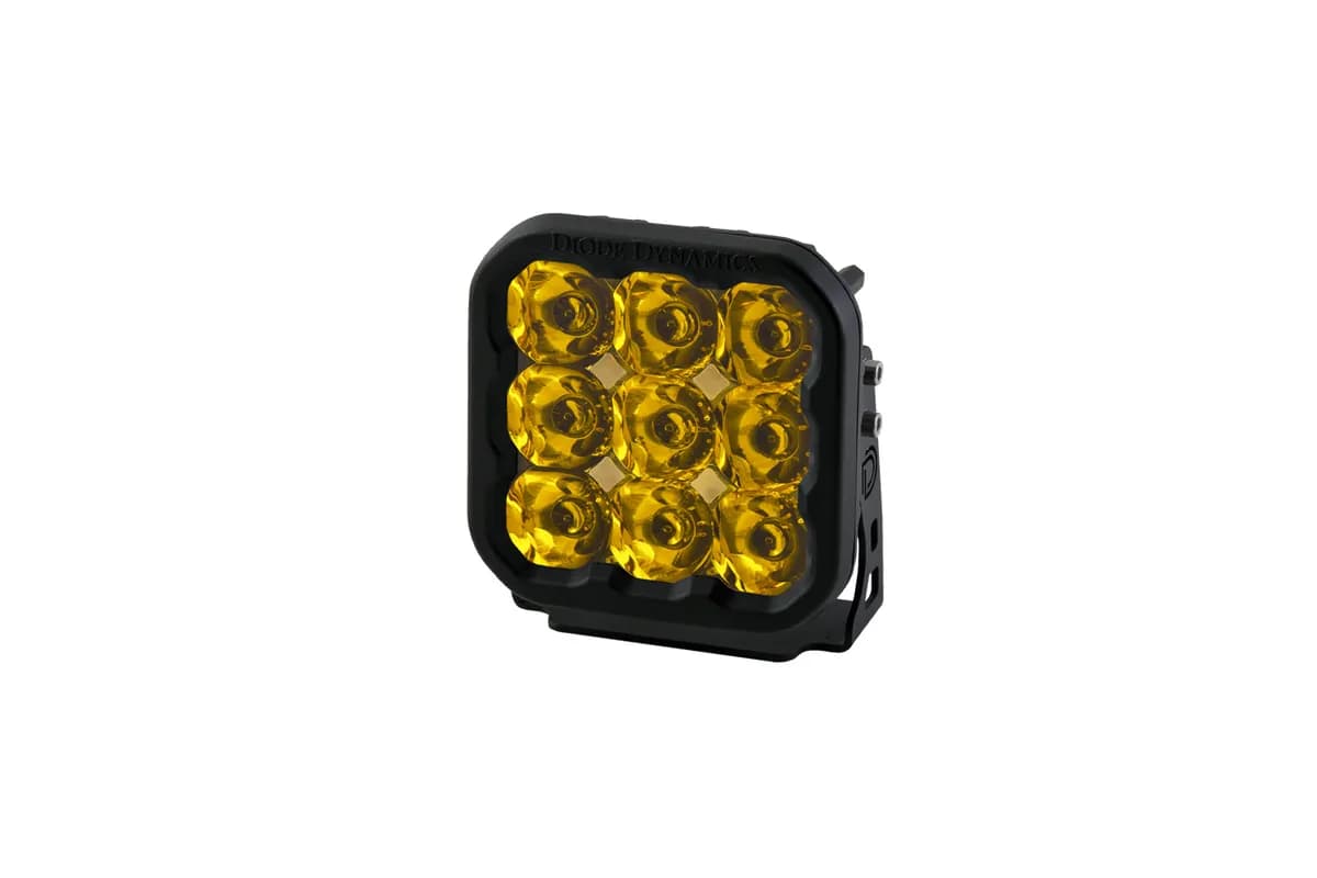 Diode Dynamics - SS5 LED Pod Pro Yellow Spot (single)
