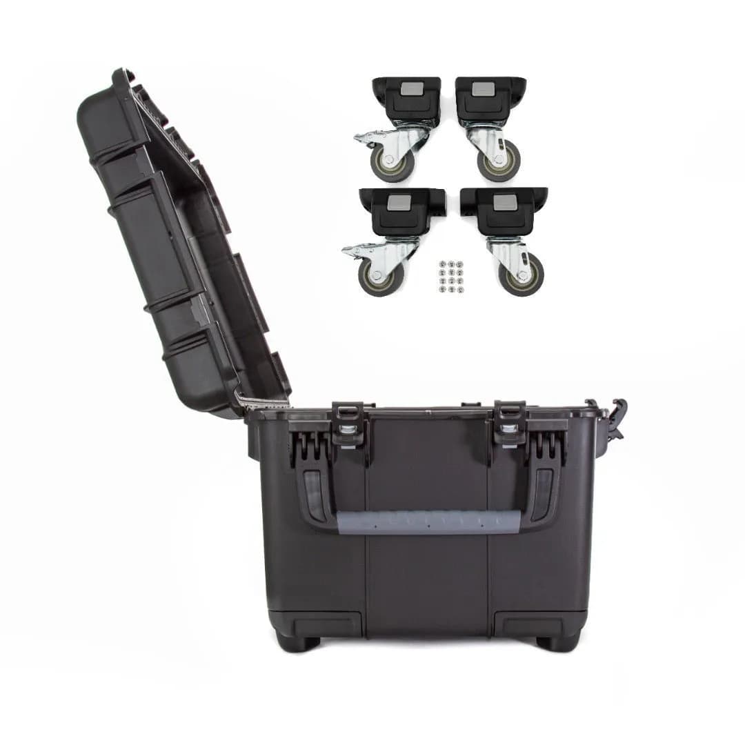 Nanuk Case 975no Wheels (T)wo Many Carry W/Padded Dividerblack Interior: 30 x 21 x 18in