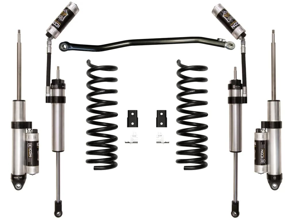 ICON 2014-2026 Ram 2500 4WD, Diesel, OEM Air Spring Rear, 2.5" Lift, Stage 4 Suspension System