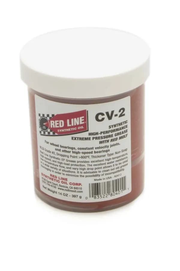 CV Joint Grease 14 Oz Jar CV-2 Grease Red Line Oil