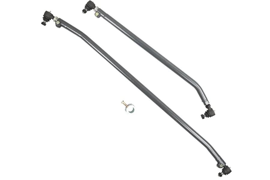 0718 Wrangler HD Steering Kit Tie Rod Drag Link Stabilizer Clamp & st