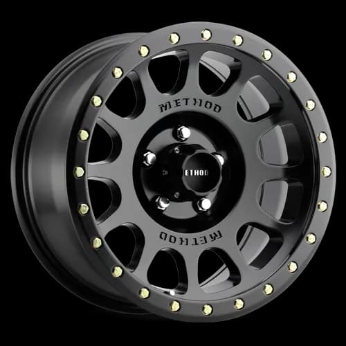 Aluminum Wheels 17x8.5 NV MR305 Bolt Pattern 5 On 127 Offset 0 Lip Size 1.3 Matte Black MB Method